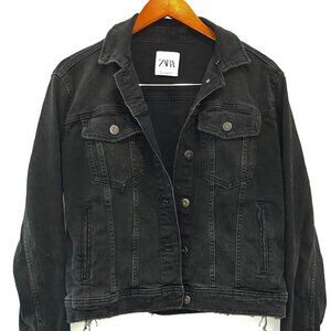 ZARA Black Denim Jacket